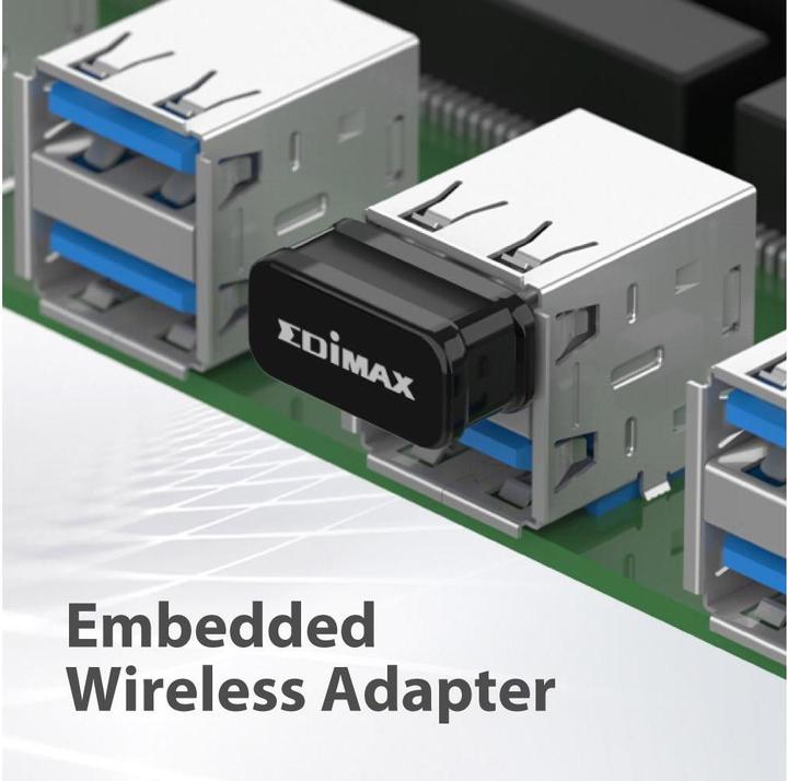 Produktbild edimax WL-USB EW-7811ULC Wi-Fi 5 Nano USB Adapter (USB)