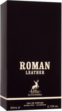 Actual product image Alhambra Roman Leather - EDP - Volume: 80 ml (Eau de parfum, 80 ml)