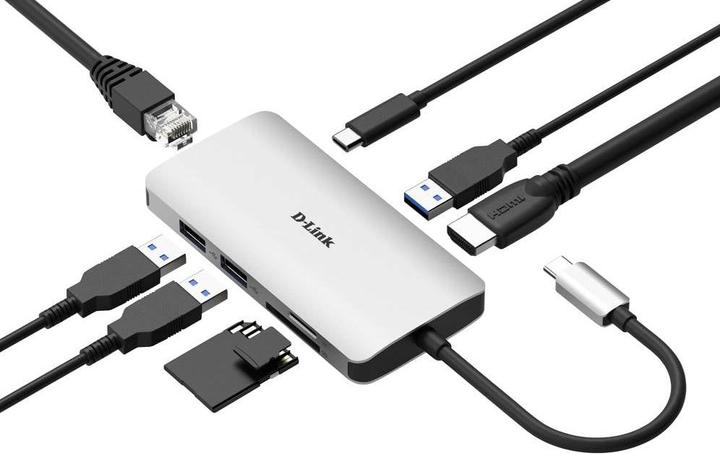 Immagine prodotto D-Link DUB-M810 (USB-C, 1 Porti)