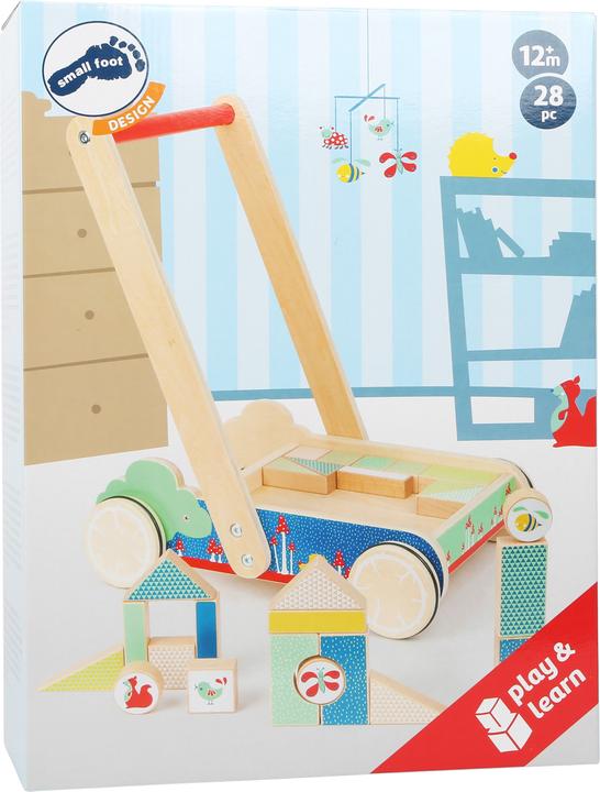 Produktbild small foot Lauflernwagen Bauklötze Move it