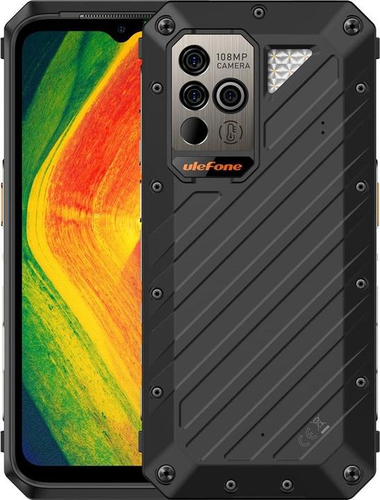 Produktbild Ulefone Smartphone Power Armor 18 Ultra 5G 12GB/512GB (schwarz) ohne Ladegerät (512 GB, Schwarz, 6.57", Dual SIM, 108 Mpx, 5G)