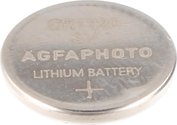 Immagine prodotto AGFAPHOTO Pila a bottone CR 1220 Litio 3 V 5 pz. (5 pz., CR1220)