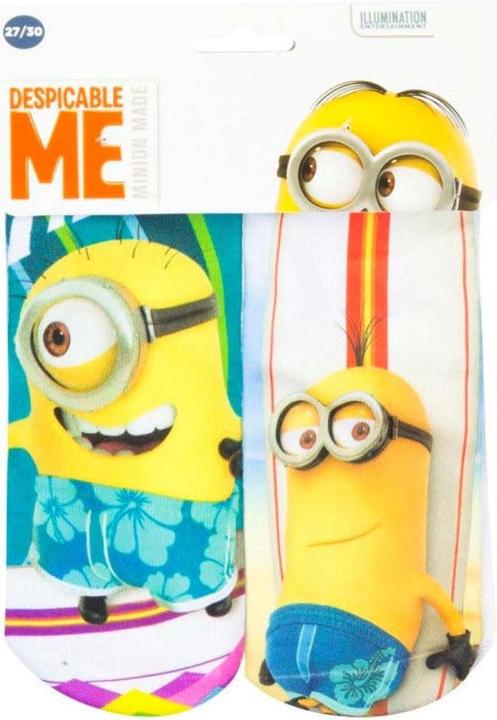 Tinisu Minions Socken 2 Paar Unisex-Socken Outdoor-Socks (27 - 30, 31 - 34, 23 - 26)