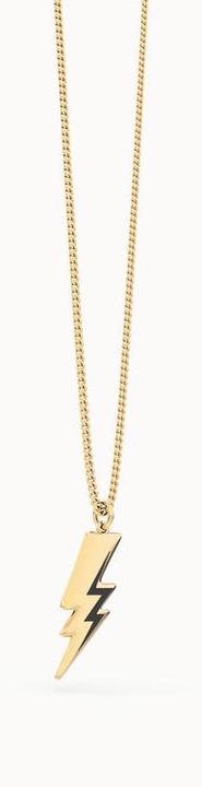 Image du produit MTM Collier Lightning Bolt (Or 18k, Laiton, 43 cm)
