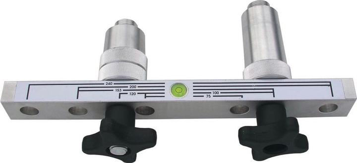 Actual product image Haas Aluminum Angle Valve Water Level