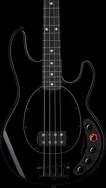 Image du produit Guitare basse, DarkRay, Black, Manche érable, Touche ébène (Guitare électrique, Érable, ébène)