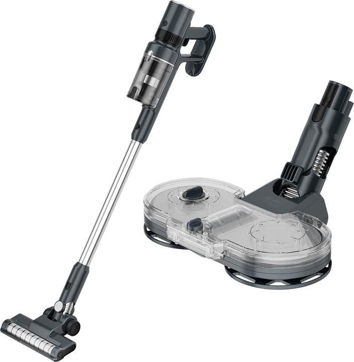 Image du produit Sichler Aspirateur à main et à sol 2en1 à batterie cyclonique