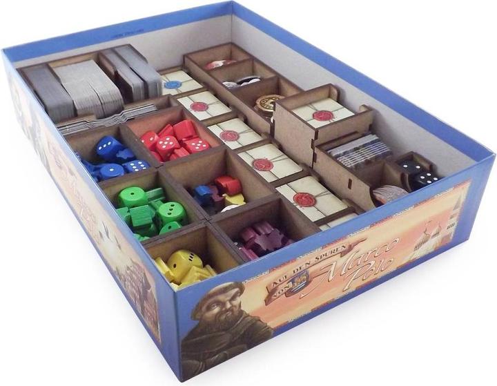 Produktbild Feldherr POLO - Brettspiel Organizer für Auf den Spuren von Marco und Erweiterungen Die Gef