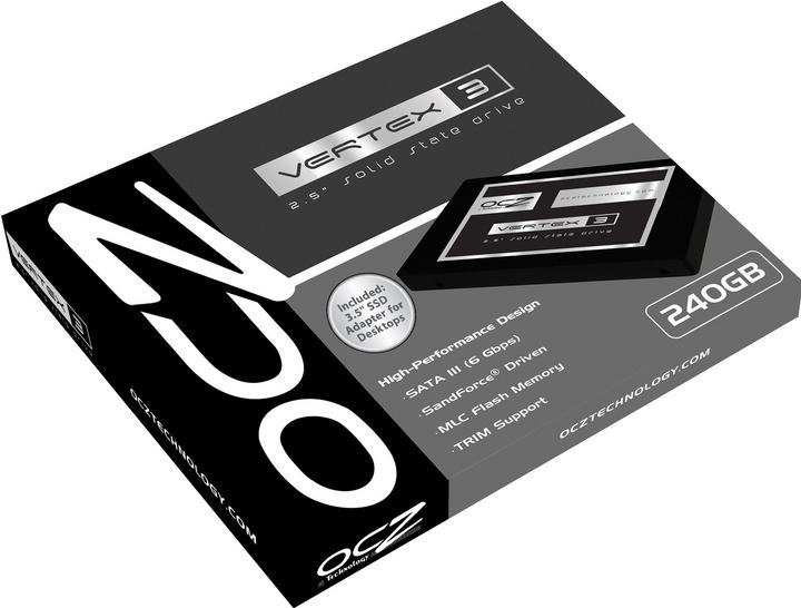 Produktbild OCZ SSD Vertex 3 (480 GB, 2.5")