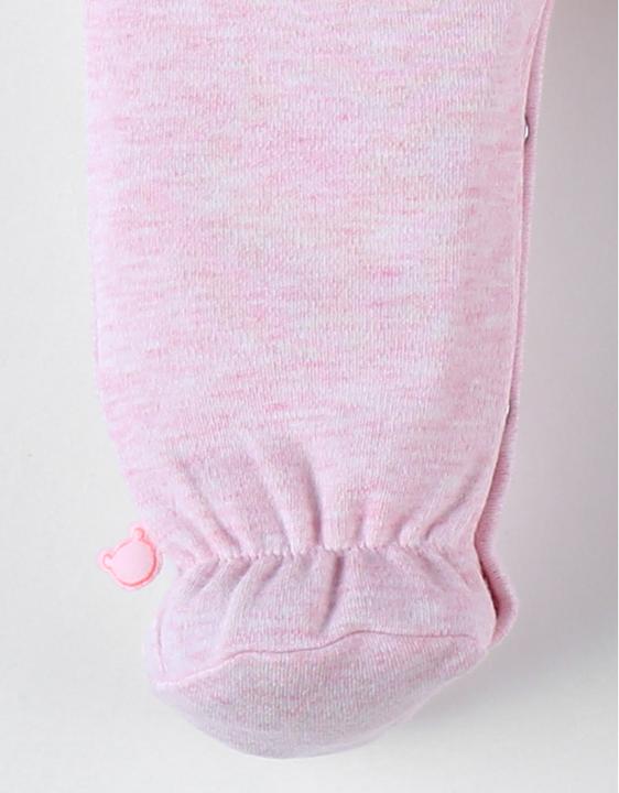 Produktbild Noukies Strampler Jersey mit Giraffe Rosa Gr. 74 (74)