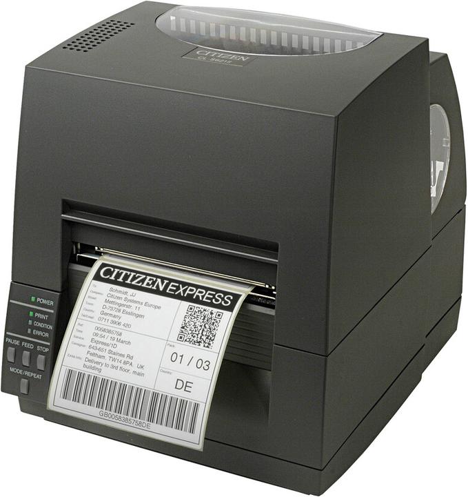 Produktbild Citizen CL-S621II 203 x 203 DPI Verkabelt Direkt Wärme/Wärmeübertragung POS-Drucker (41209 dpi)