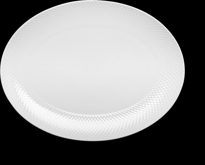 Produktbild Lyngby Rhombe Serving Tray 35 x 26,5 cm​ - White (201205) (1 x, 21 cm)
