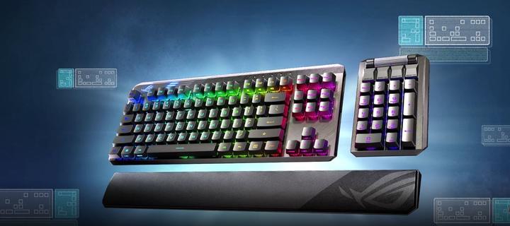 Image du produit ASUS ROG Claymore II (CH, Sans fil, Filaire)