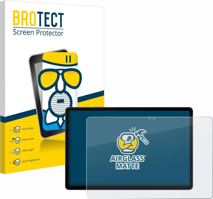 BROTECT AirGlass Panzerglasfolie Matt (1 Stück, Galaxy Tab S9 FE+)