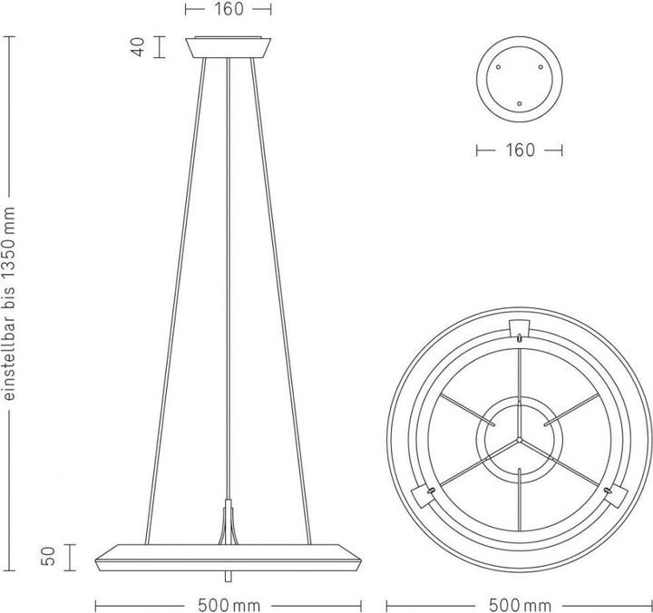 Produktbild Illuminartis Conversio dimmbar Bluetooth (2150 lm)