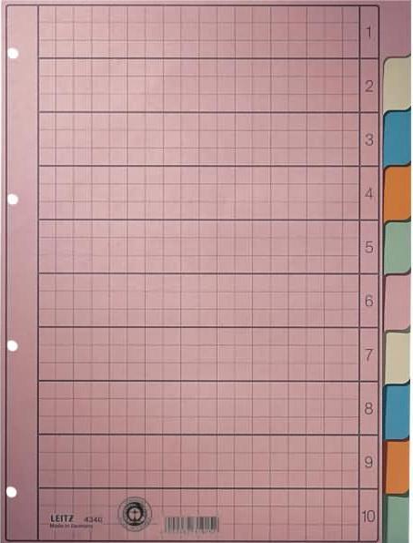 Produktbild Leitz Register Karton