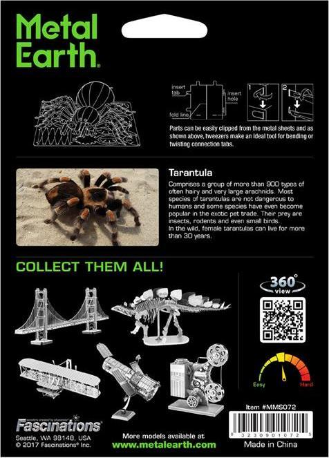 Image du produit Metal Earth Tarantula