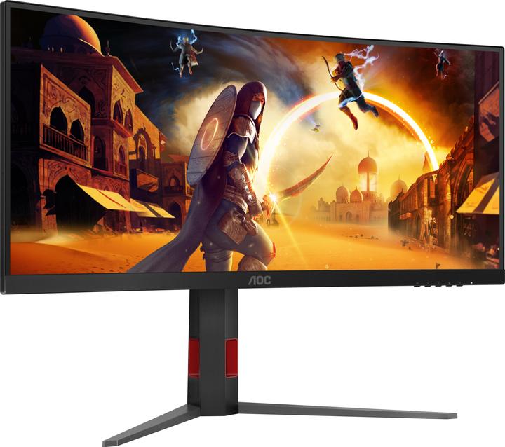 Produktbild AOC 86,4cm (34") CU34G4Z 21:09 2xHDMI+2xDP+USB blackred (3440 x 1440 Pixel, 34")
