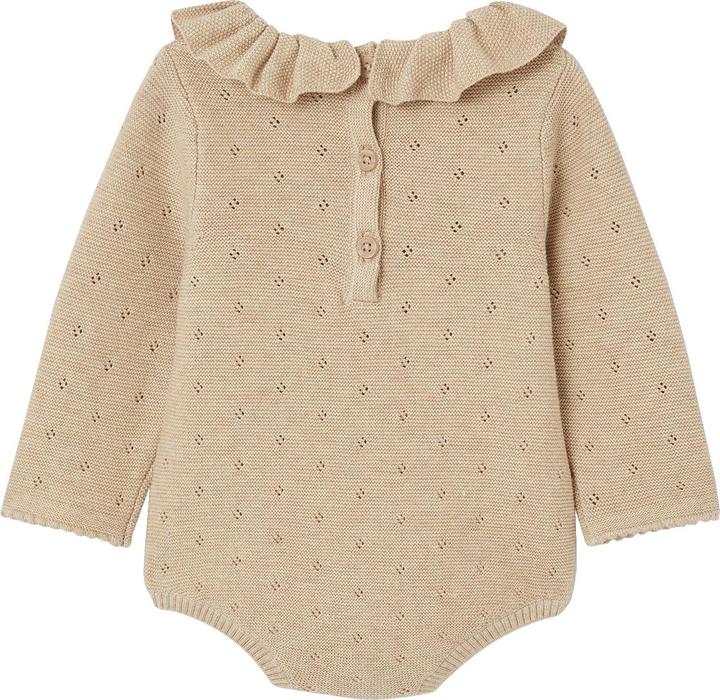 Produktbild Vertbaudet Baby-Set: Strick-Kurzoverall mit langen Ärmeln & Mütze Oeko-Tex (68)