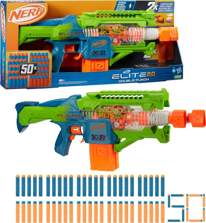 Actual product image Nerf Ner Elite 2.0 Double Punch