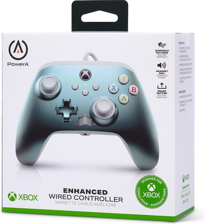 Image du produit PowerA contrôleur filaire amélioré pour gamepad xbox series x s. (Xbox Series X, Xbox Series S, Xbox One S)