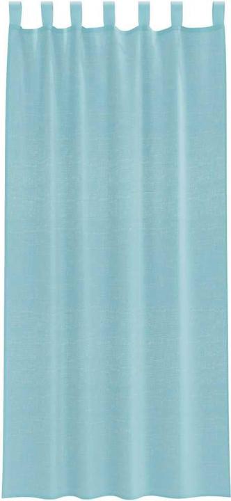 Produktbild VidaXL Voile Vorhänge mit Stangentaschen 2 Stk. Türkis (140 x 245 cm)