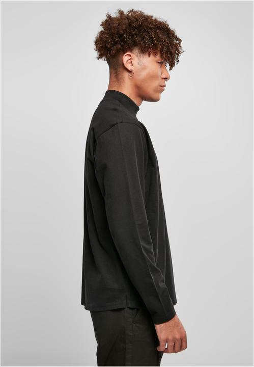 Actual product image Urban Classics Heavy Boxy Mock Neck Longsleeve - 16734 (5XL)