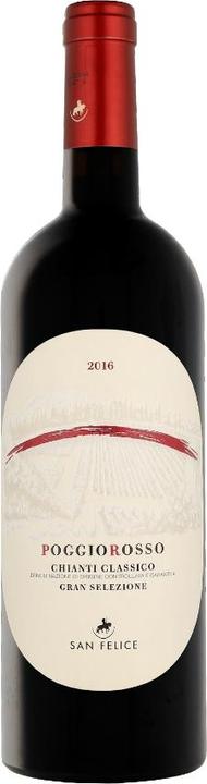 Produktbild San Felice Poggio Rosso Chianti Classico Gran Selezione 13,5% Vol. 0,75l (2019)