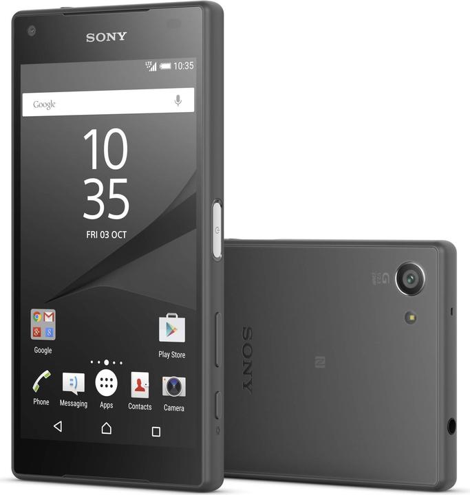 Produktbild Sony Xperia Z5 Compact (32 GB, Black / Graphite, 4.60", Single SIM, 23 Mpx, 4G)