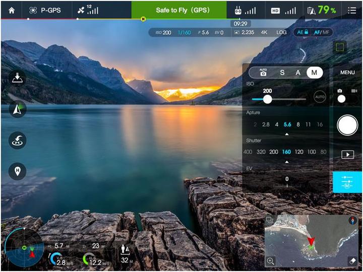 Produktbild DJI Inspire 1 Pro (18 min, 2935 g, 16 Mpx)