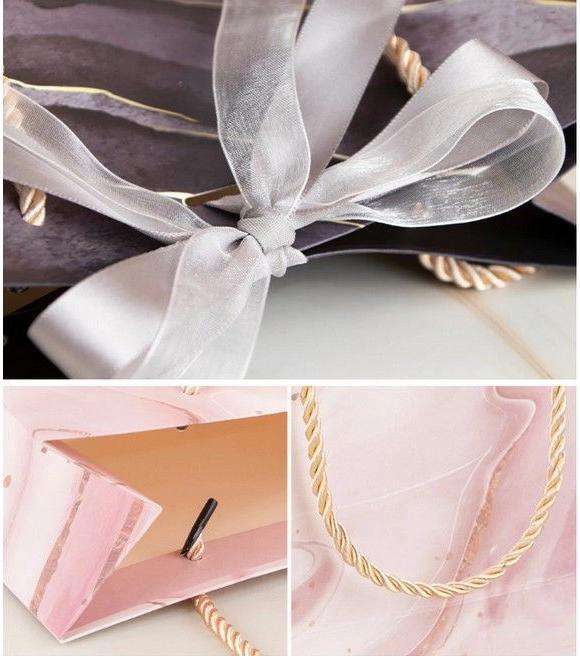Produktbild MU Style Luxury Marble Series Geschenktaschen (Geschenktüte, 1 x)