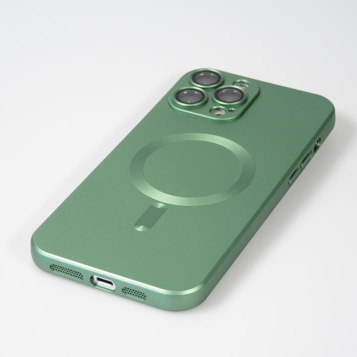 Produktbild PhoneLook Hülle Gummi weich mit Kameraschutzglas MagSafe (Apple iPhone 13 Pro Max)
