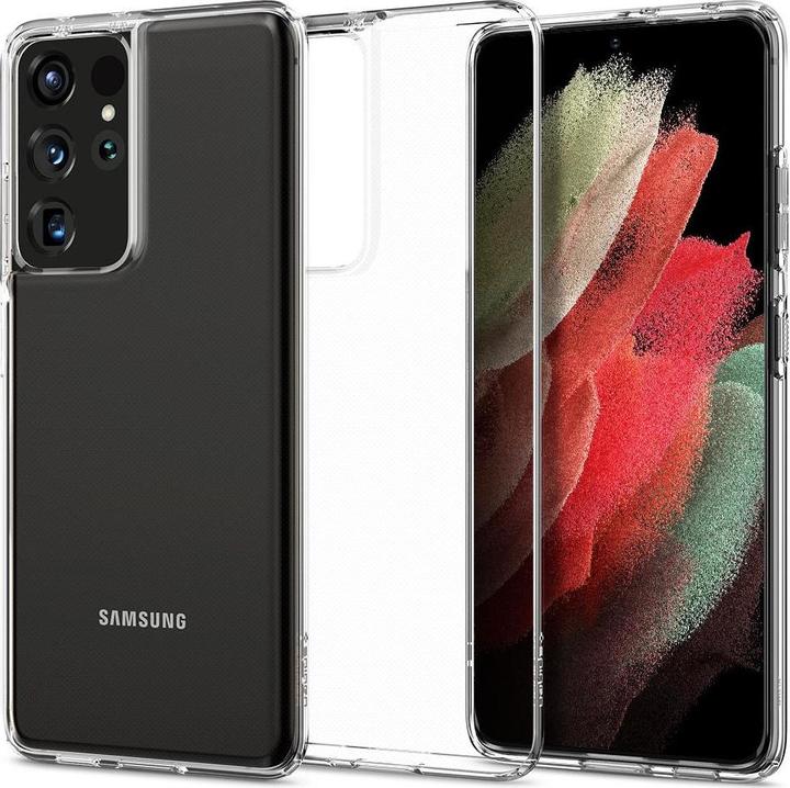 Actual product image Spigen Liquid Crystal (Samsung Galaxy S21 Ultra 5G)
