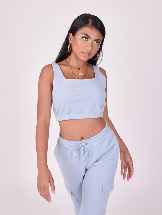 Project X Paris daen basic crop top it breiten trägern (M)