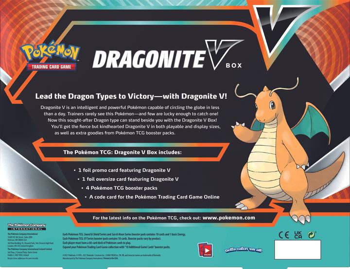 Produktbild Pokémon Pokemon: Dragonite V Box (Englisch)