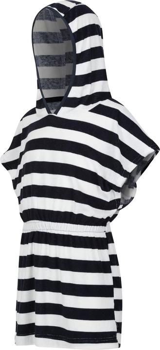 Actual product image Regatta Childrens/Kids Bernessa Striped Towelling Poncho (140)
