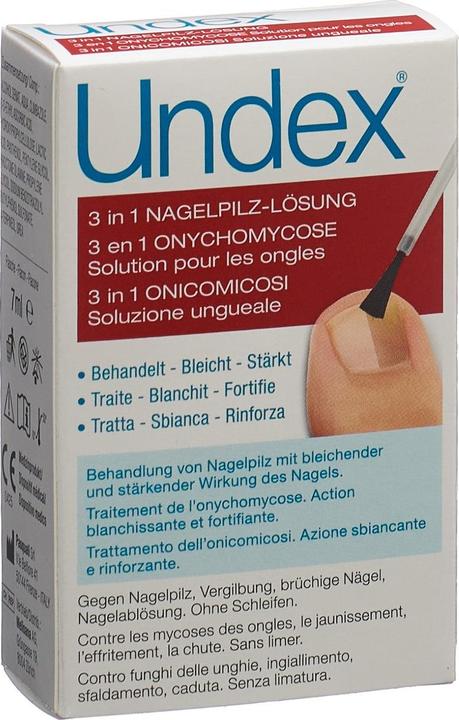 Immagine prodotto Undex 3 in 1 Nagelpilz-Lösung (7 ml)
