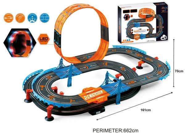 Image du produit Jinjun Toys Factory JJ Slot LED Racerbane 662cm 1:43