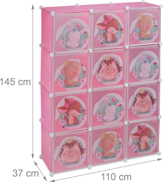 Produktbild Relaxdays Kindersteckregal