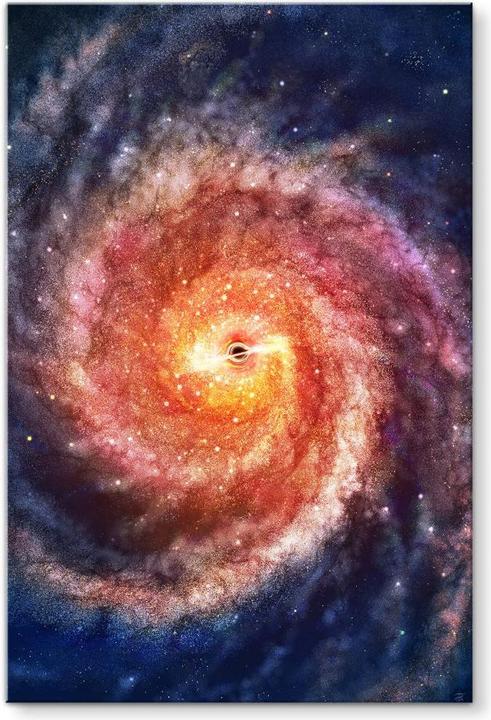 Produktbild Trenddeko Schwarzes Loch (70 x 100 cm)