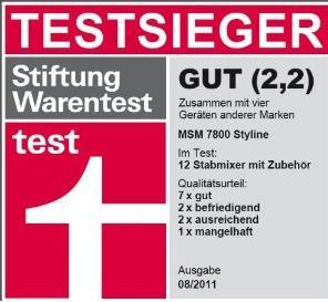 Produktbild Bosch Hausgeräte MSM 7800 Styline Set