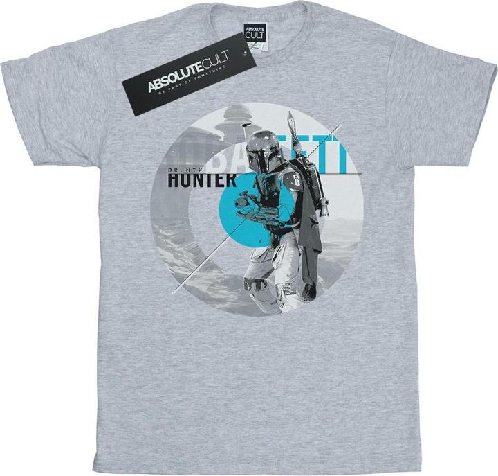 Star Wars Boba Fett Bounty Hunter Circle TShirt (XL)