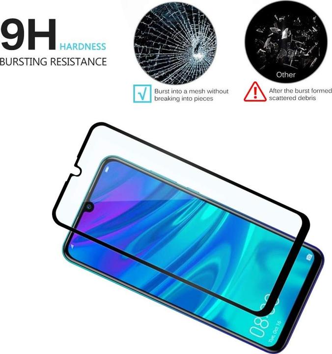 Produktbild Screenguard Huawei P Smart+ 2019 Full Screen Panzerglas Schutzfolie 2.5D 9H (1 Stück, Huawei P Smart+ (2019))