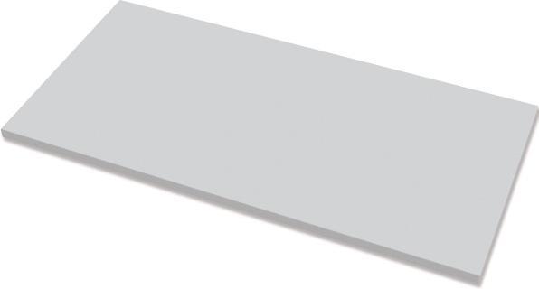 Immagine prodotto Fellowes Tischplatte Levado 180 x 80 cm, Grau (180 x 80 cm)
