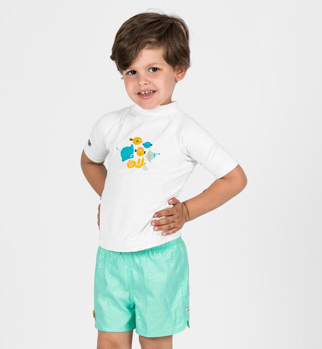 Actual product image Nabaiji Schwimmshorts Babys/Jungen - Wave grün (68)
