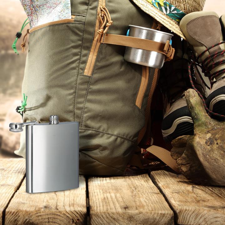 Actual product image Relaxdays Hip flask (200 ml)