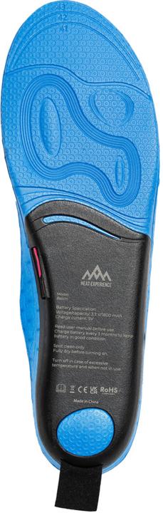 Actual product image Heat Experience Heated Wireless Charging App Insoles