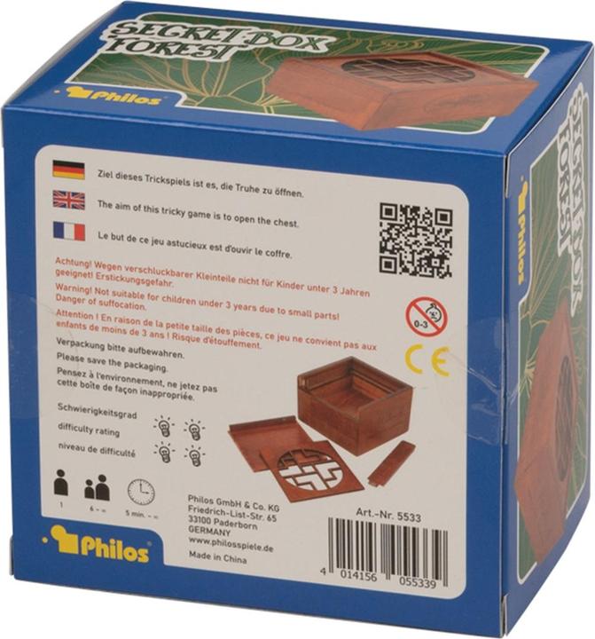 Produktbild Philos Secret Box Wald (Deutsch)
