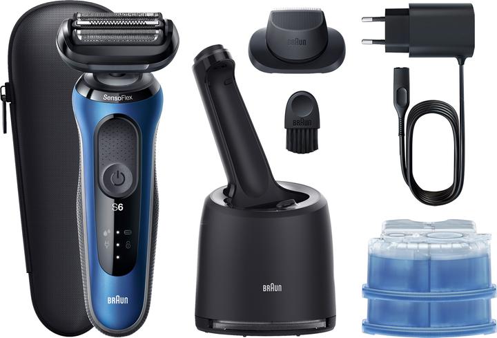 Produktbild Braun Series 6 60-B7200cc Elektrorasierer – Reinigungsstation, Präzisionstrimmer