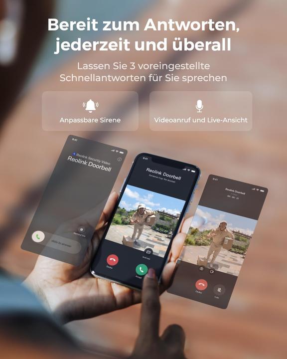Produktbild Reolink Bundle Türklingel (WLAN)
